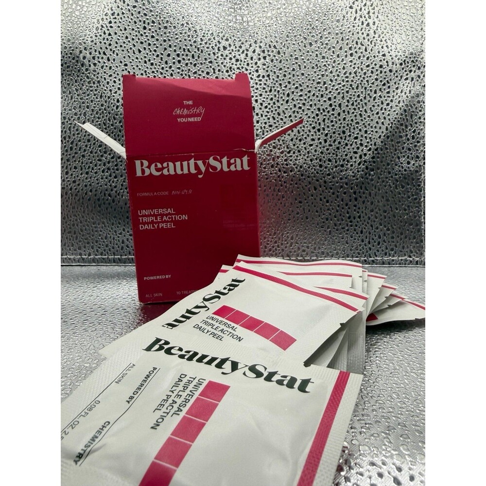 Beauty Stat Universal Triple Action Daily Peel 10ct  NEW